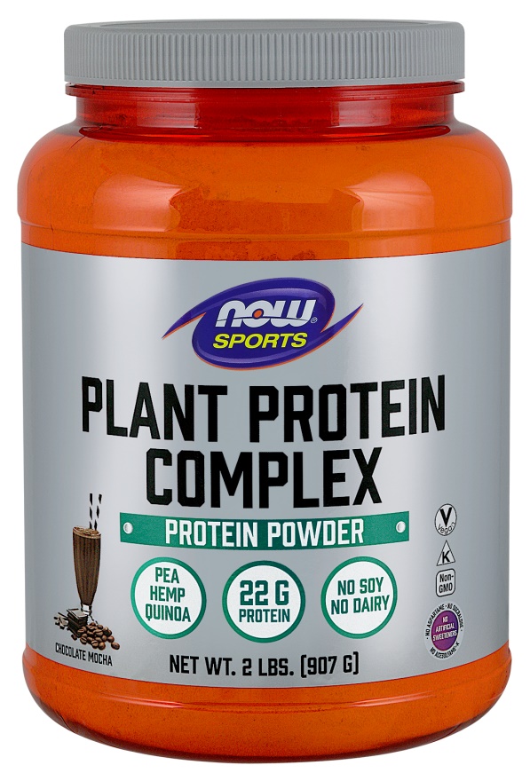 NOW Foods Plant Protein Complex, Creamy Vanilla (907g)