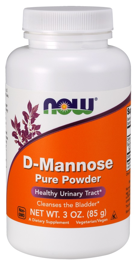 NOW Foods D-Mannose, Pure Powder (85g)