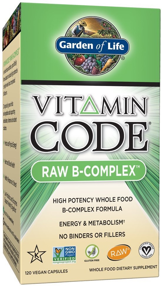 Garden of Life Vitamin Code RAW B-Complex (120 caps)