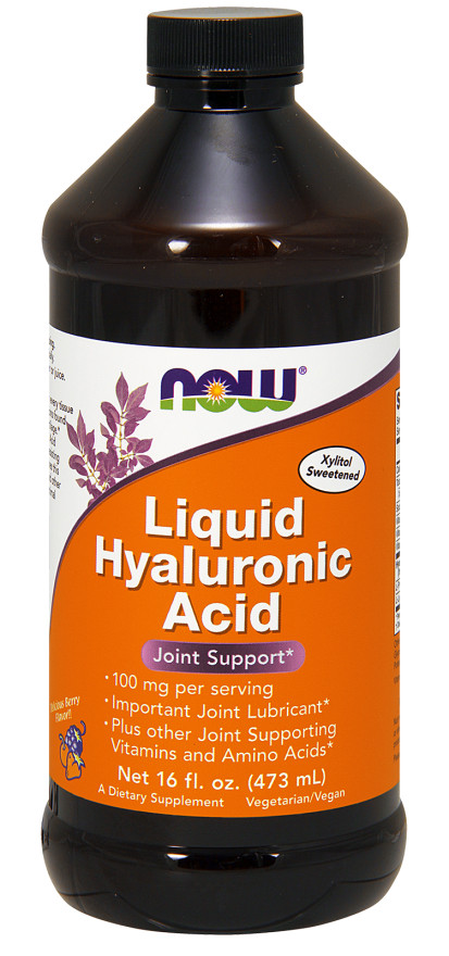 NOW Foods Liquid Hyaluronic Acid (473 ml)