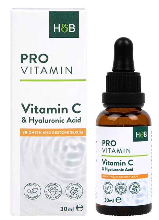 Holland & Barrett Vitamin C + Hyaluronic Acid Serum - 30ml
