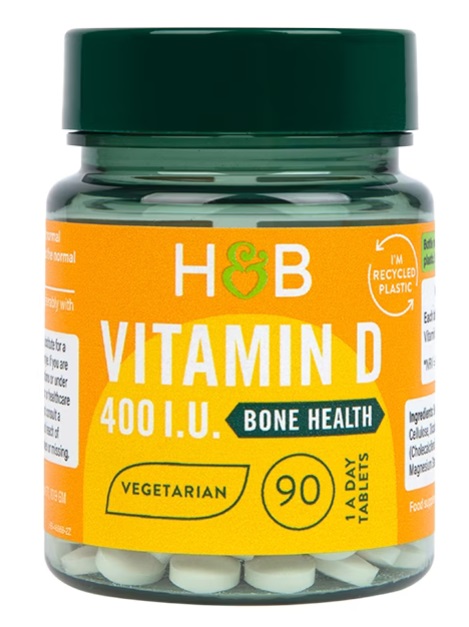 Holland & Barrett Vitamin D 1000 I.U. 10ug - 90 Tabs