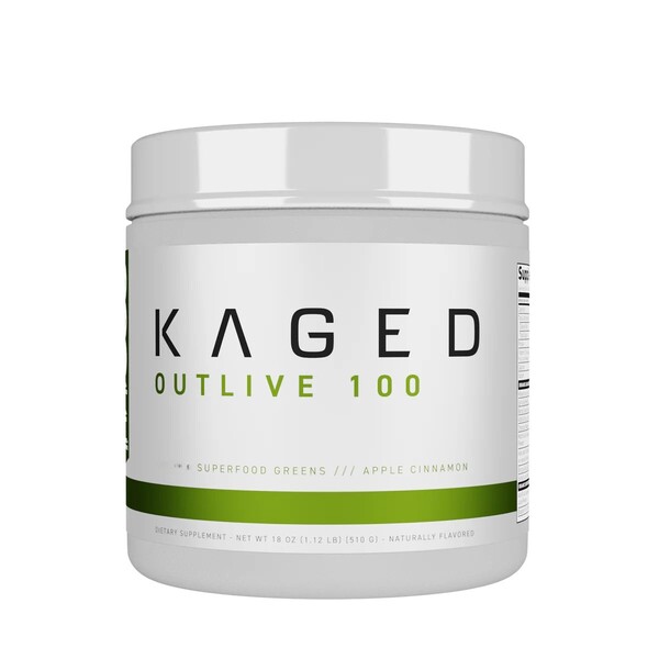Kaged Muscle Outlive 100, Apple Cinnamon - 510g