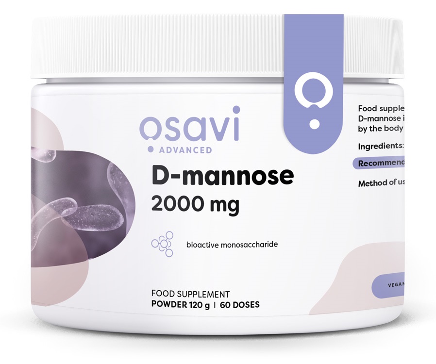 Osavi D-mannose Powder, 2000mg - 120g