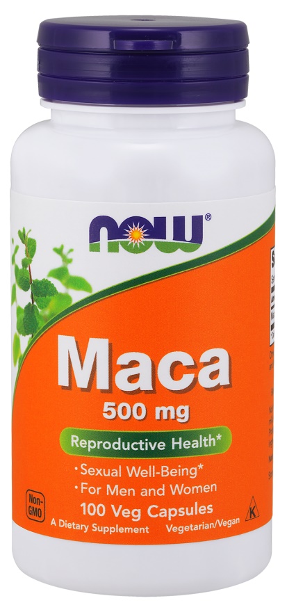 NOW Foods Maca, 500mg (100 caps)