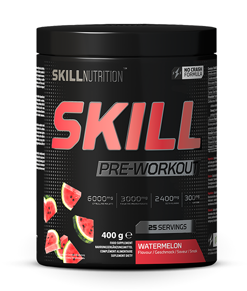 Skill Nutrition Skill Pre-Workout, Watermelon - 400g