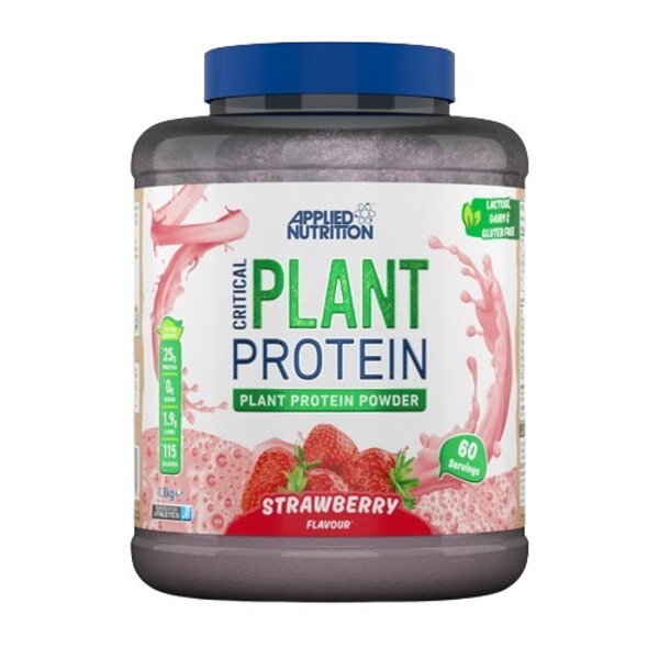 Applied Nutrition Critical Plant Protein, Strawberry - 1800g
