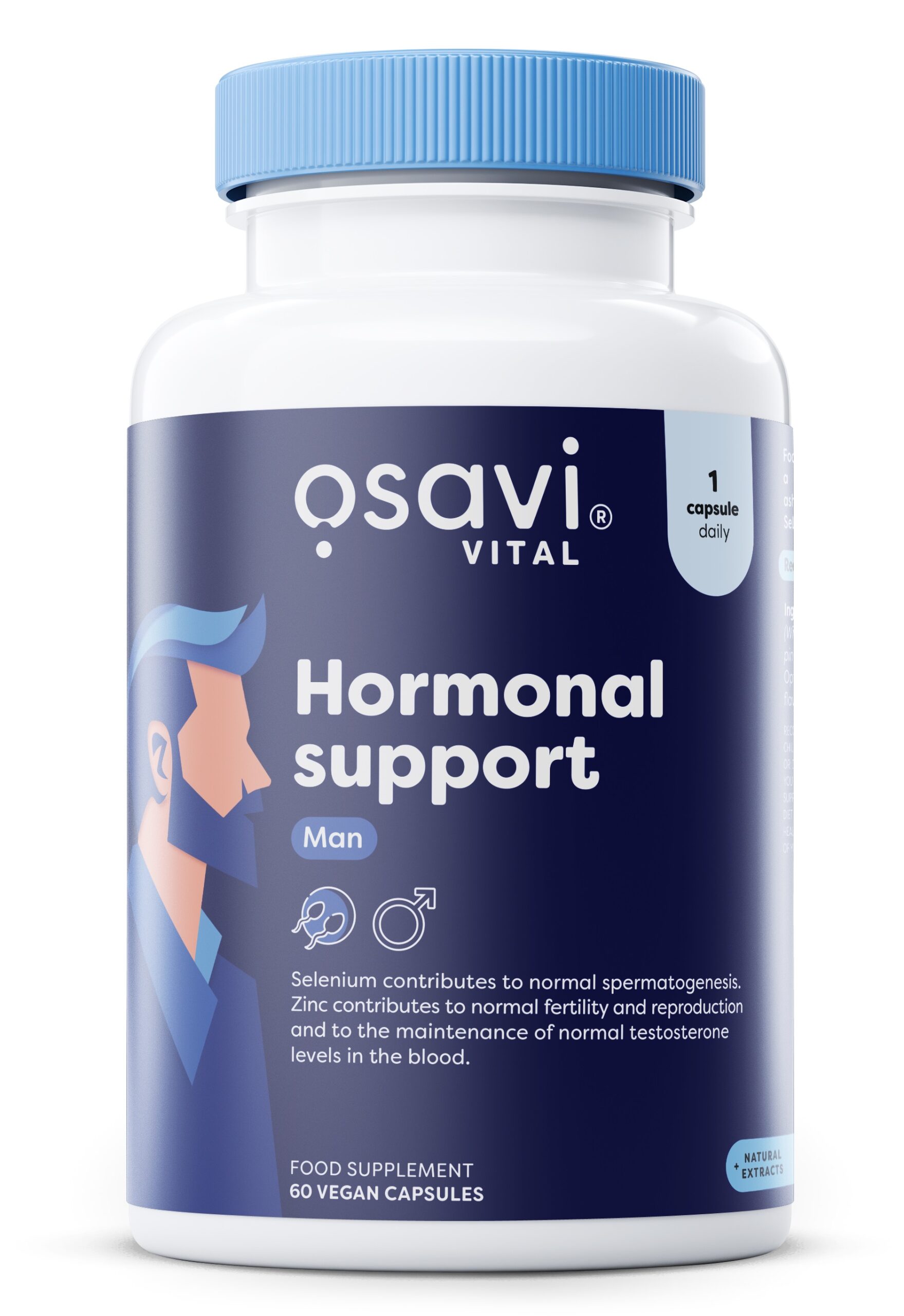 Osavi Hormonal Support Man - 60 vegan caps