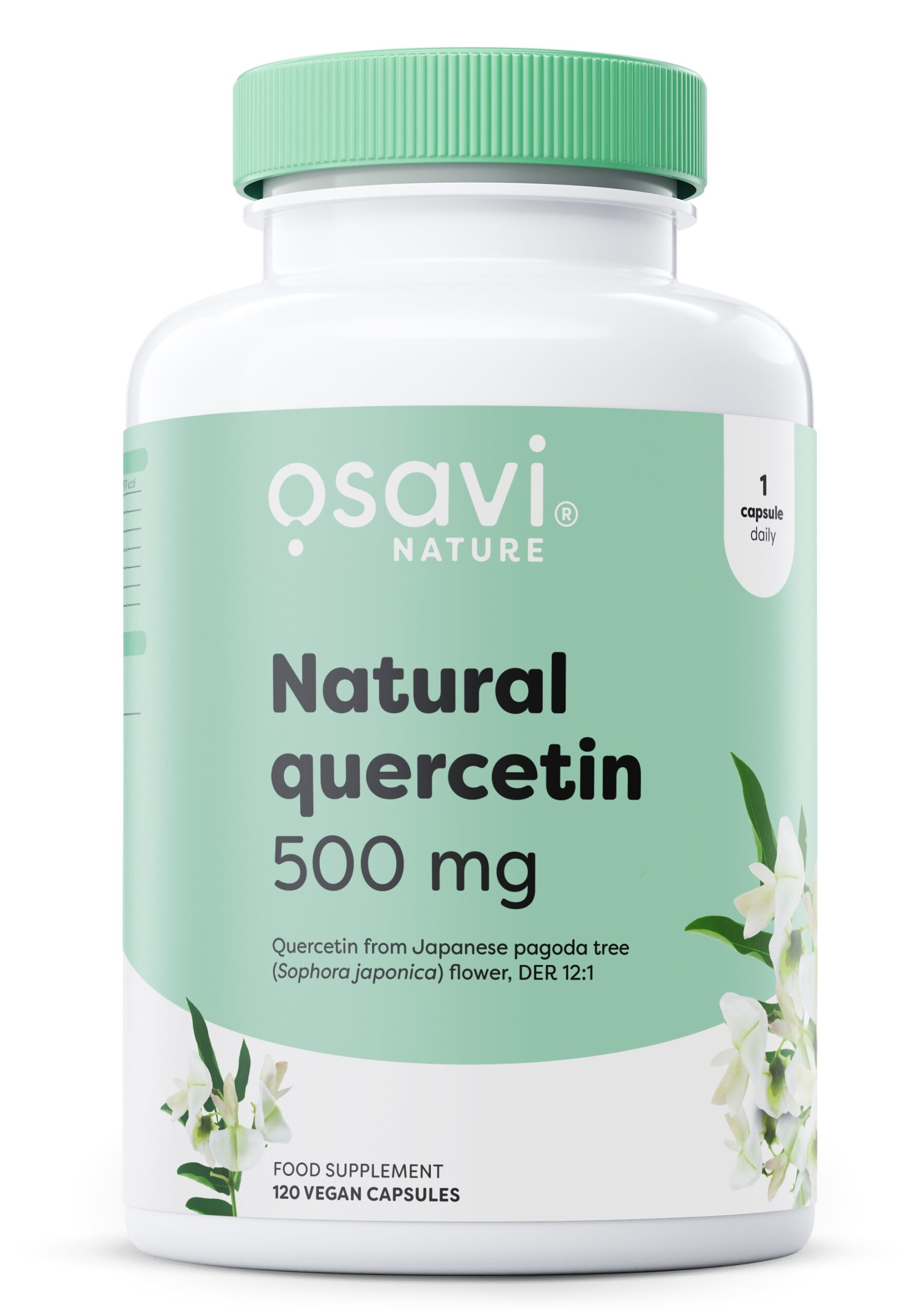 Osavi Natural Quercetin, 500mg - 120 vegan caps