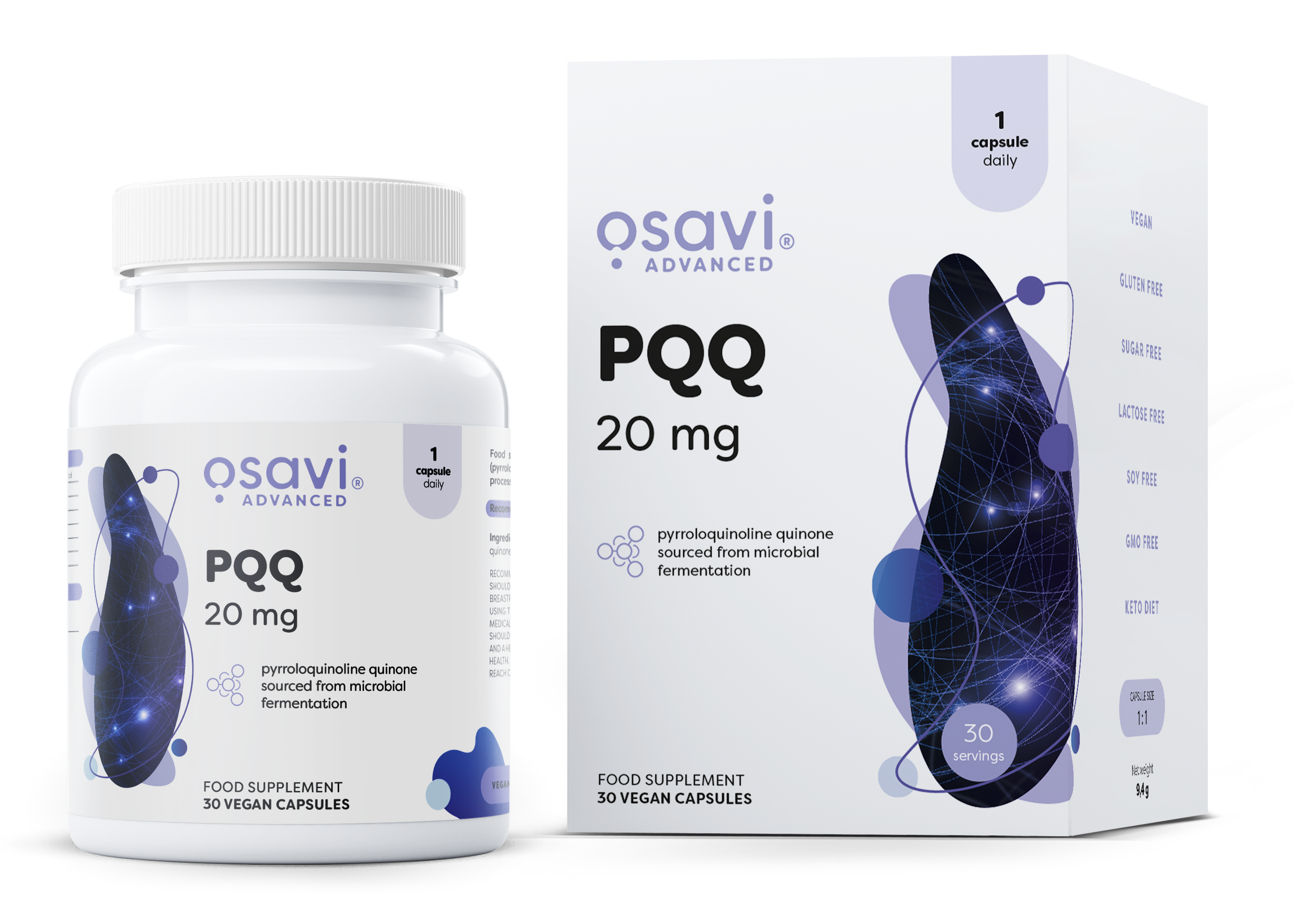 Osavi PQQ, 20mg - 30 vegan caps