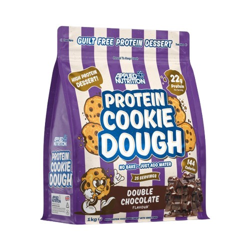 Applied Nutrition Protein Cookie Dough Dessert, Double Chocolate - 1000g