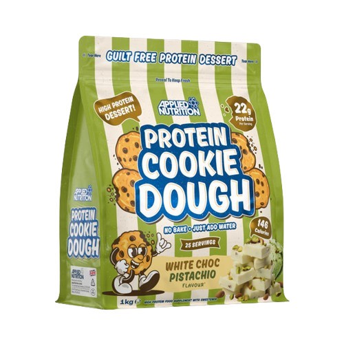 Applied Nutrition Protein Cookie Dough Dessert, White Choc Pistachio - 1000g
