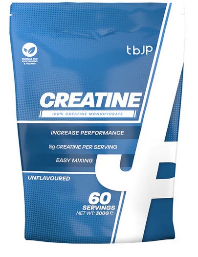 Trained by JP Creatine, Unflavoured (Bag) - 300g