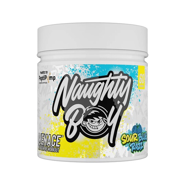 Naughty Boy Menace V2, Sour Blue Razz - 420g