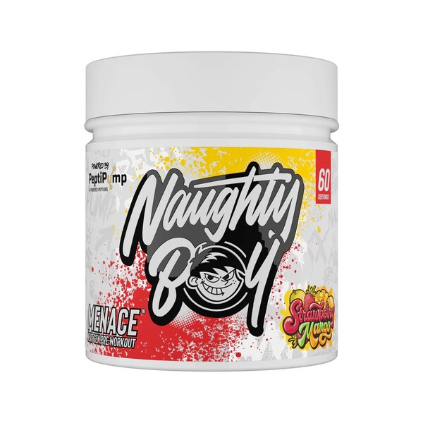 Naughty Boy Menace V2, Strawberry Mango - 420g