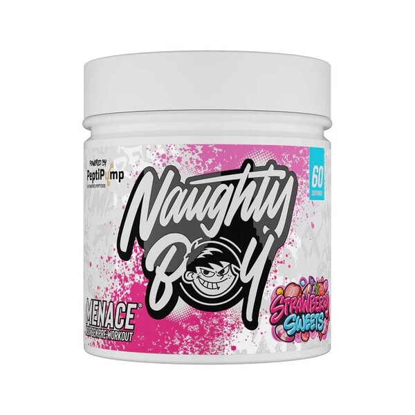 Naughty Boy Menace V2, Strawberry Sweets - 420g