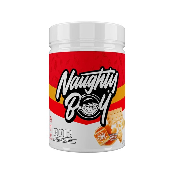 Naughty Boy Cream of Rice, Caramel Biscuit - 1000g